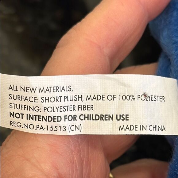 Carson-Dellosa Construction Worker/ Builder Puppet- Blue & Brown . Size 11” - Picture 10 of 10